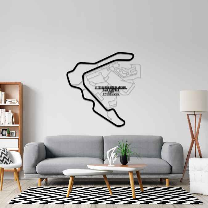 Pittsburgh International Race Complex Metal Wall Art