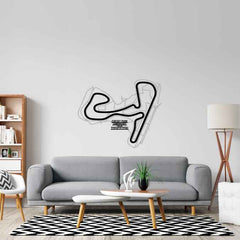 Circuit Zandvoort Metal Wall Art