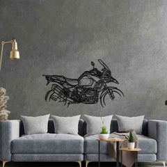 R1250 GSA 2021 Silhouette Metal Wall Art