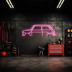 Mini Neon Silhouette