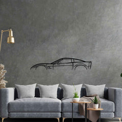 Corvette c6 ZR1 Classic Silhouette Metal Wall Art
