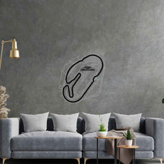 Daytona Metal Wall Art