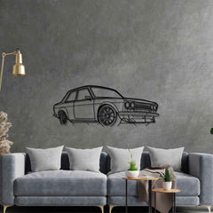 510 1973 Angle Silhouette Metal Wall Art