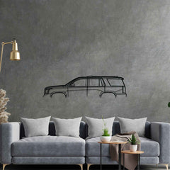 Yukon Denali 2016 Silhouette Metal Wall Art
