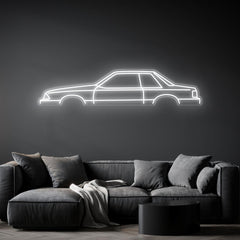 Mustang Notch Back 1993 Neon Silhouette