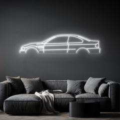 E46 M3 Neon Silhouette