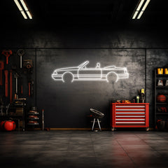 Mustang 1989 Cabrio Neon Silhouette