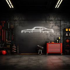 GTO 1969 Neon Silhouette
