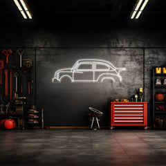 Abarth 1000 TC Neon Silhouette