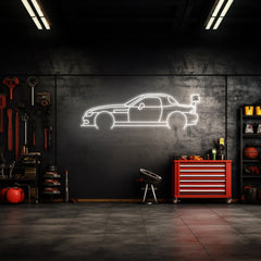 Z3 Race Detailed Neon Silhouette