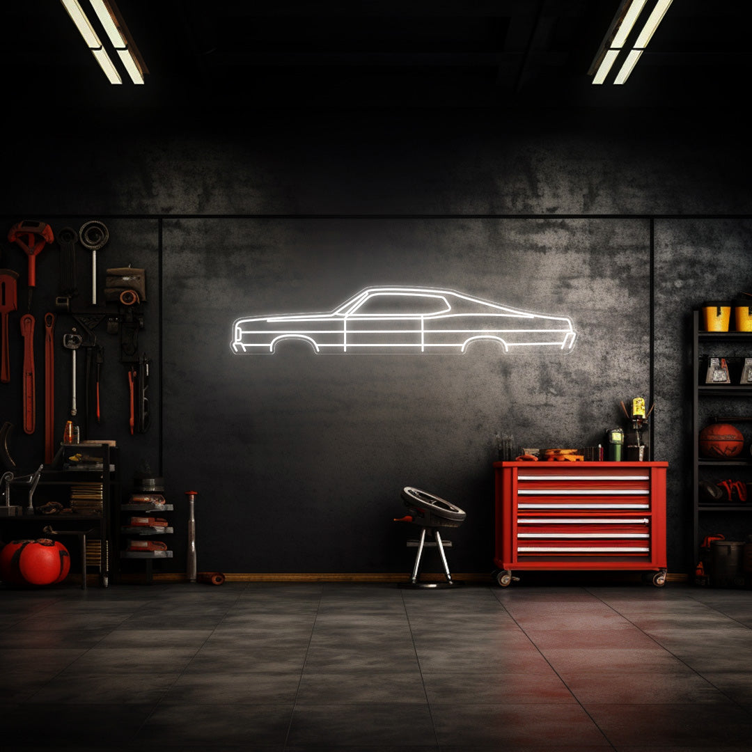 Monterey 1968 Neon Silhouette