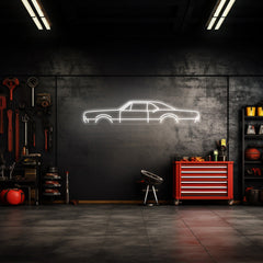 Cutlass 1967 Neon Silhouette