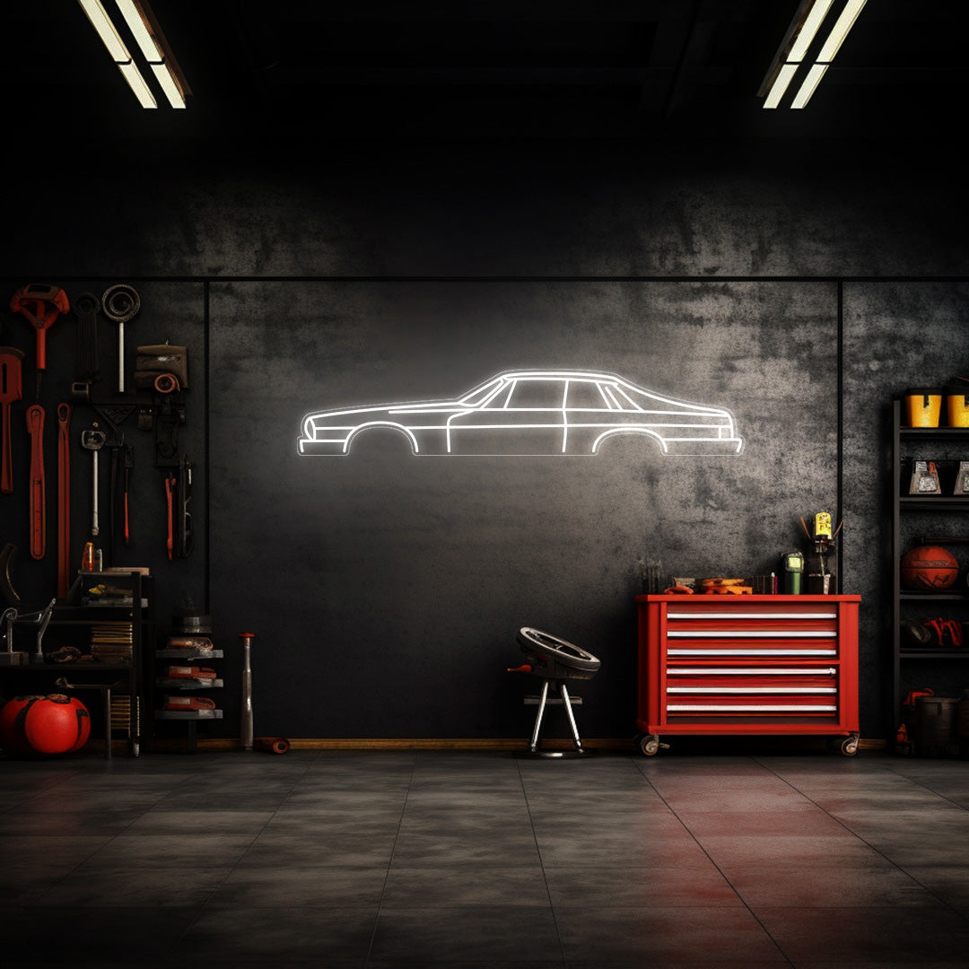 XJS 1983 Neon Silhouette