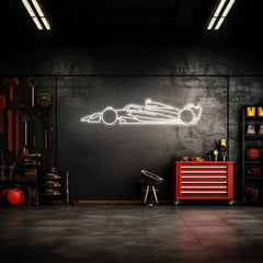 Formula F1 2025 Neon Silhouette