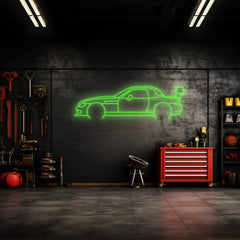 Z3 Race Detailed Neon Silhouette