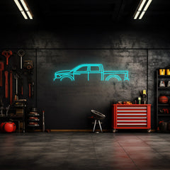 RAM 1500 2010 Neon Silhouette