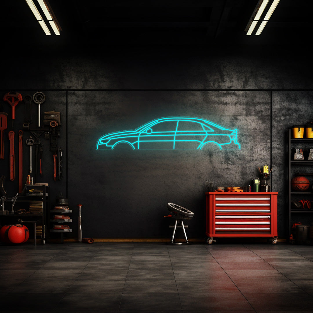 RS3 2018 Neon Silhouette