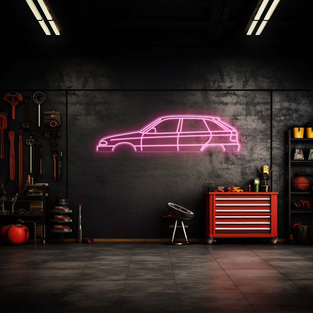 Astra 1995 Neon Silhouette
