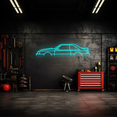 Mustang LX 1988 Neon Silhouette