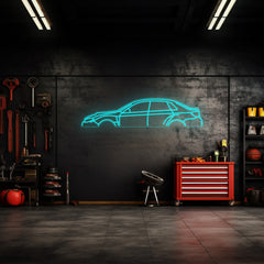 Impreza WRX 2014 Neon Silhouette