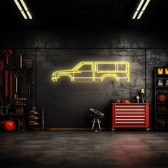 Hilux 1990 Neon Silhouette