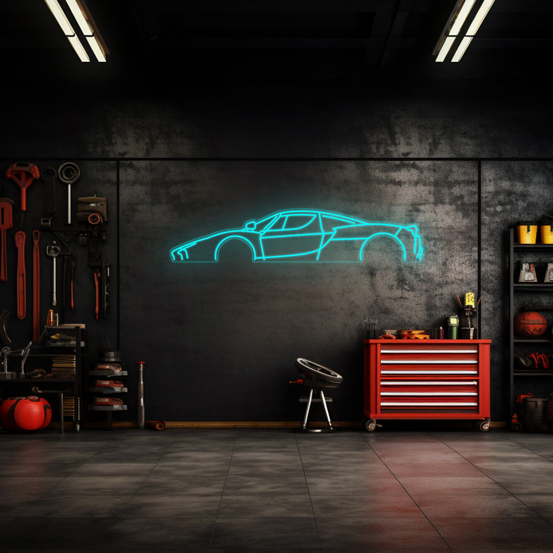 Enzo Neon Silhouette