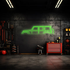 Wrangler 2015 Neon Silhouette