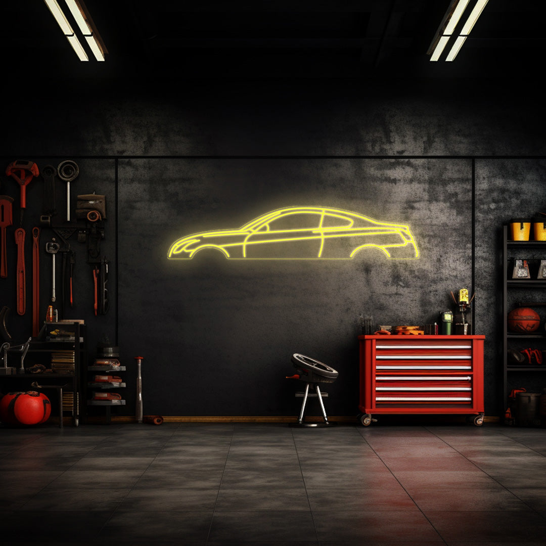 G37 2012 Neon Silhouette