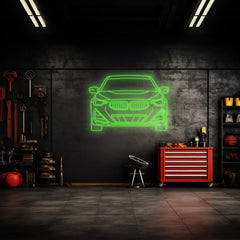 M240 2023 Front Neon Silhouette