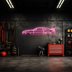 Camaro Zl1 1LE 2017 Neon Silhouette