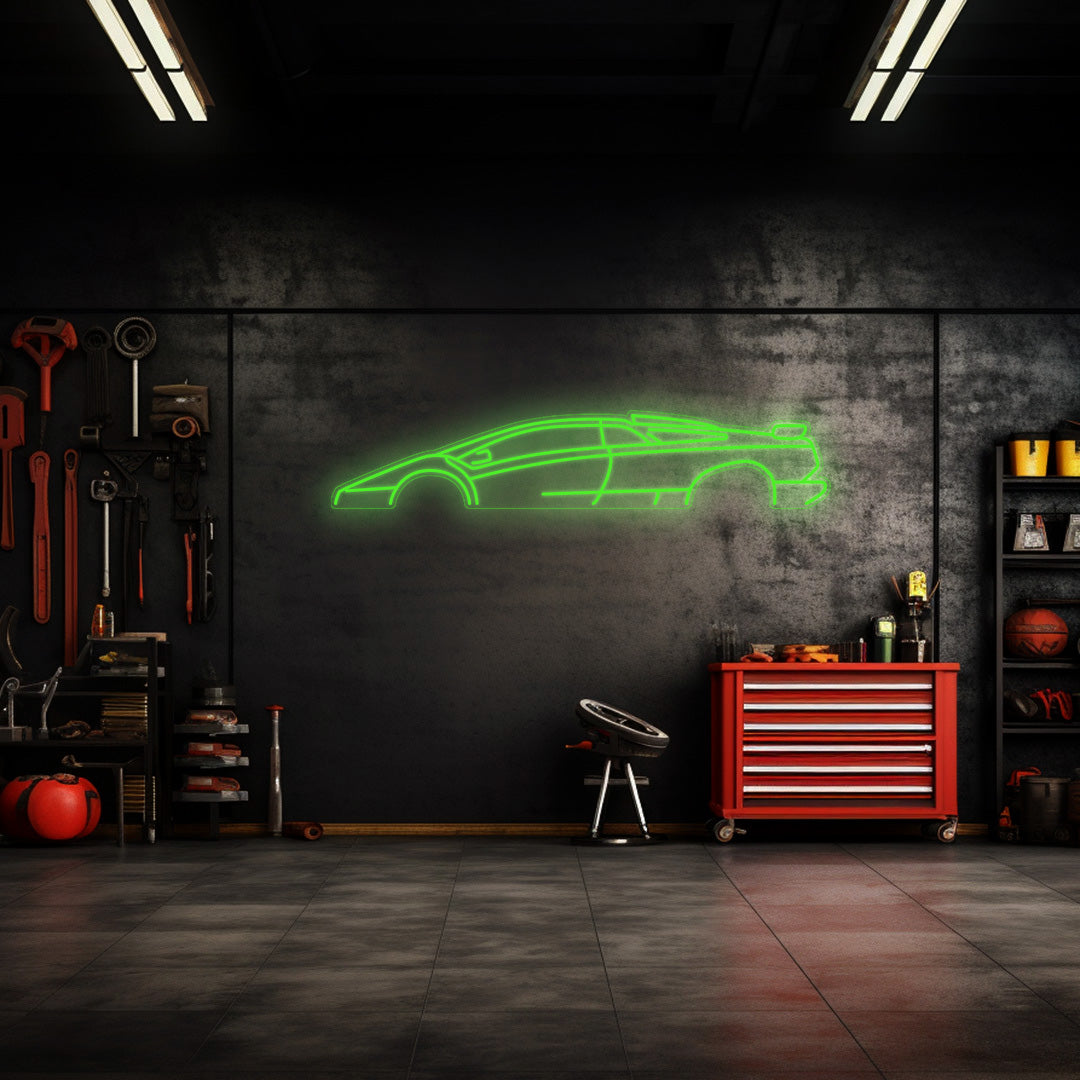 Diablo SV Neon Silhouette