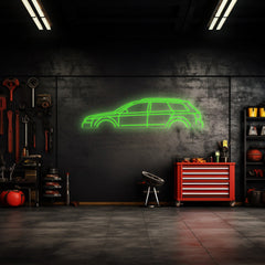 S4 2005 Wagon Neon Silhouette