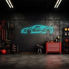 488 Neon Silhouette