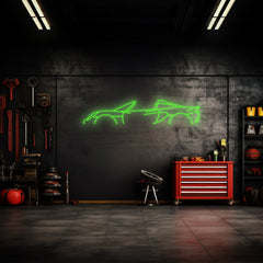Elise 2005 Neon Silhouette