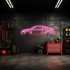 TT RS 2020 Neon Silhouette