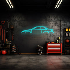 Corolla GTS 1988 Neon Silhouette
