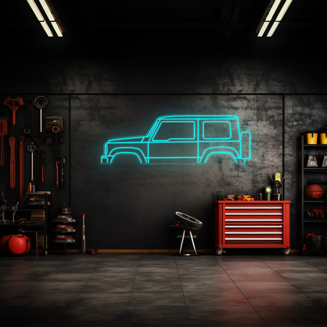 Jimny 2020 Neon Silhouette