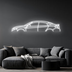 Civic Si 2020 Neon Silhouette