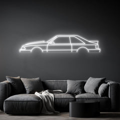Mustang LX 1988 Neon Silhouette