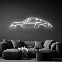 911 1986 Neon Silhouette