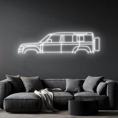 Defender 110 2024 Neon Silhouette