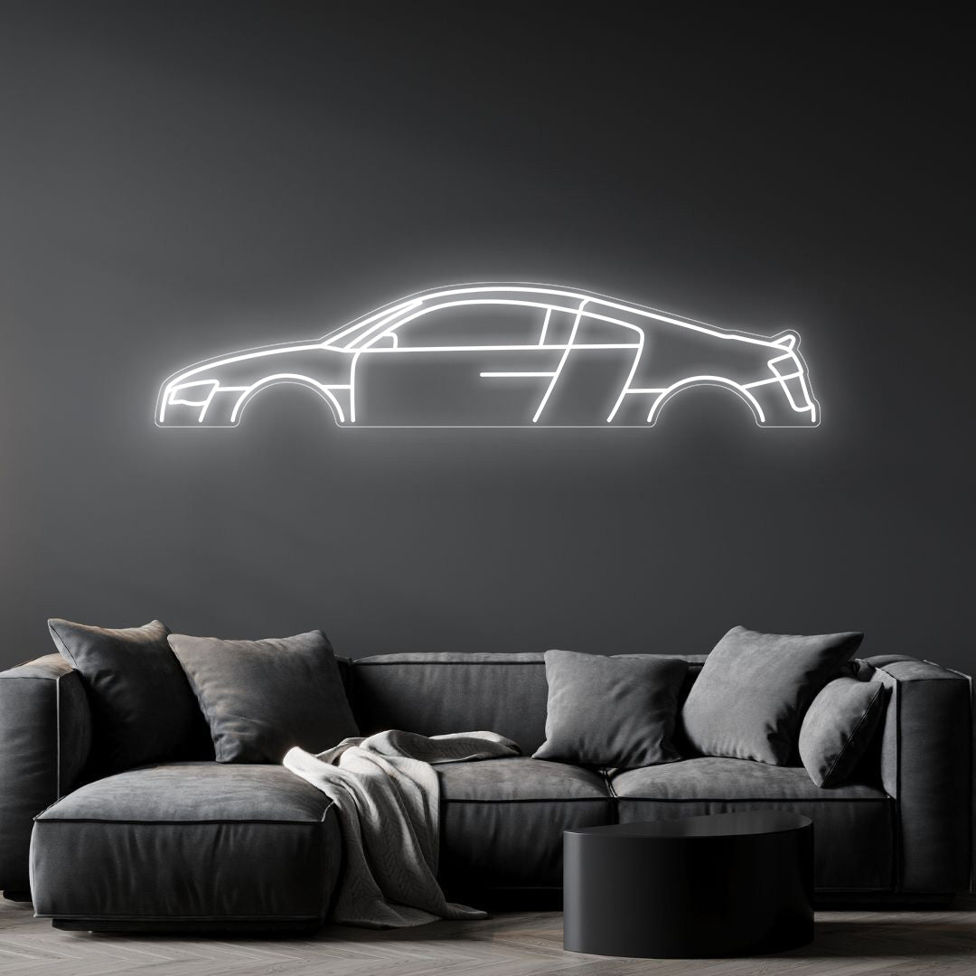R8 2014 Neon Silhouette