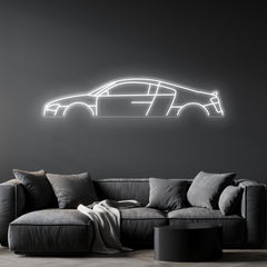 R8 2014 Neon Silhouette