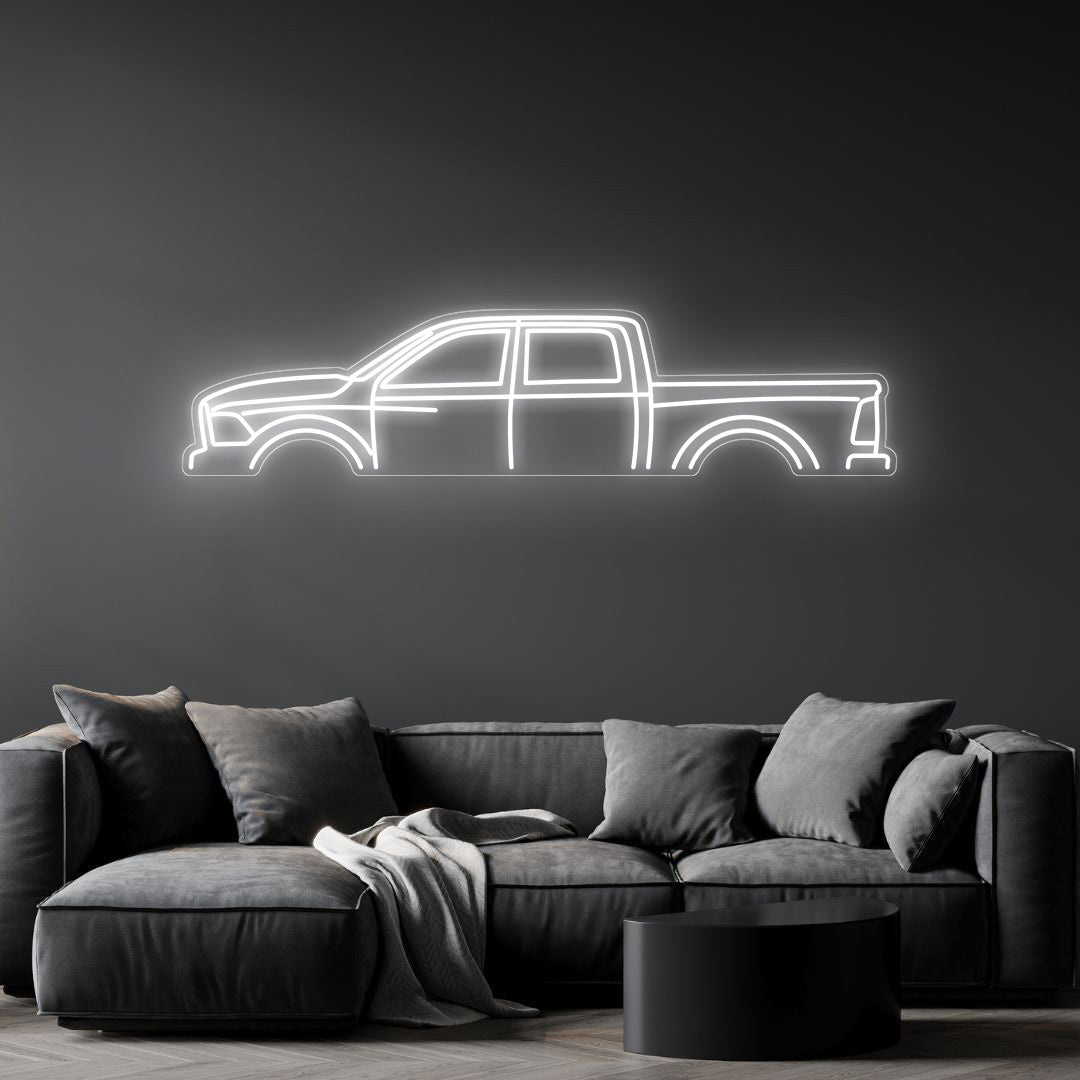 RAM 1500 2010 Neon Silhouette