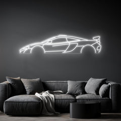 MSO HS Neon Silhouette