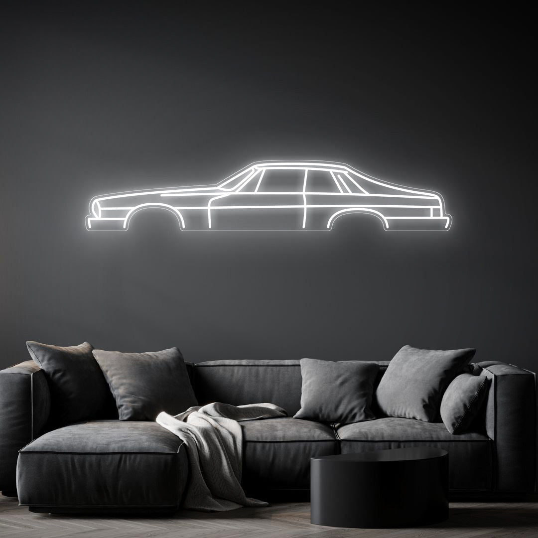 XJS 1983 Neon Silhouette