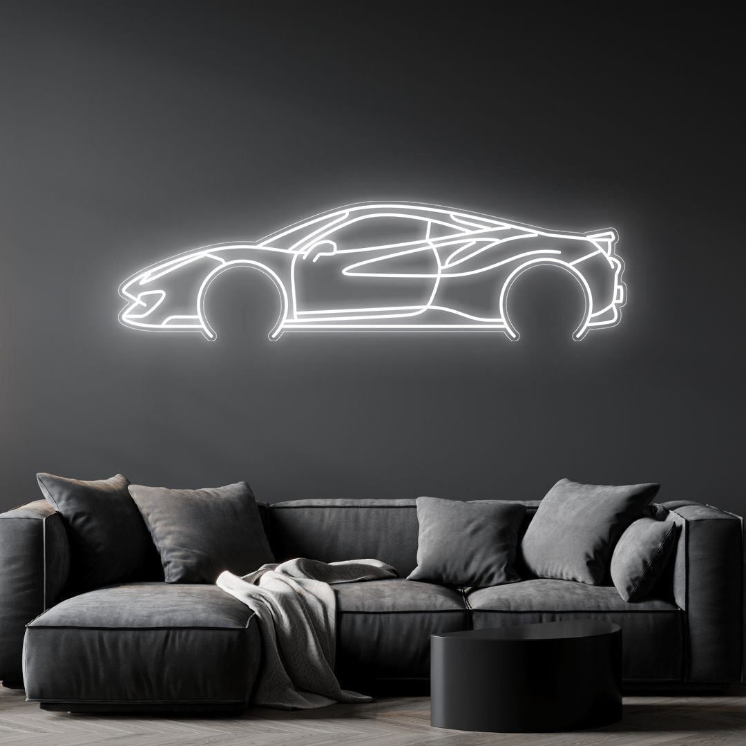 488 Neon Silhouette