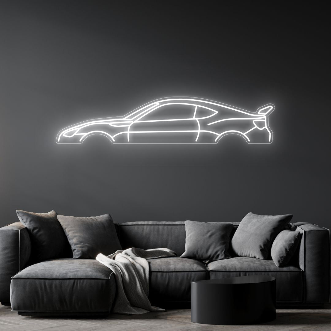 BRZ 2020 Neon Silhouette