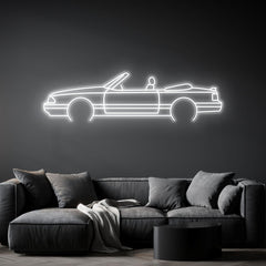 Mustang 1989 Cabrio Neon Silhouette