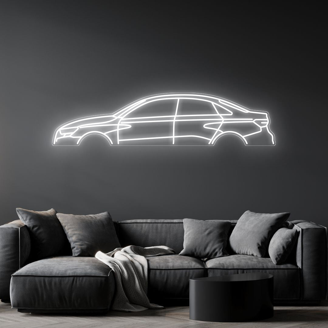RS3 2022 Sedan Neon Silhouette